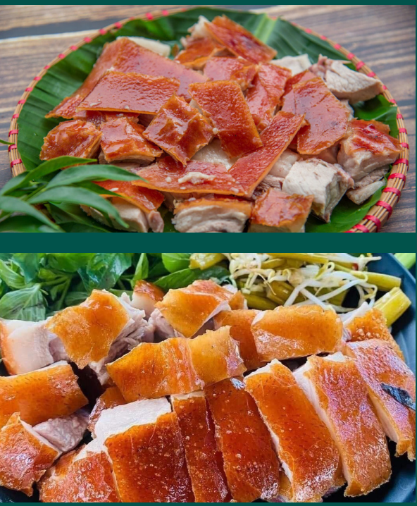 Món ăn đặc sản thịt lợn quay gắn liền với văn hóa ẩm thực vùng công viên địa chất Lạng Sơn