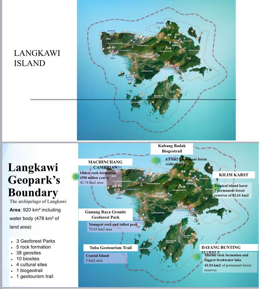 Biểu tượng CVĐC toàn cầu UNESCO Langkawi