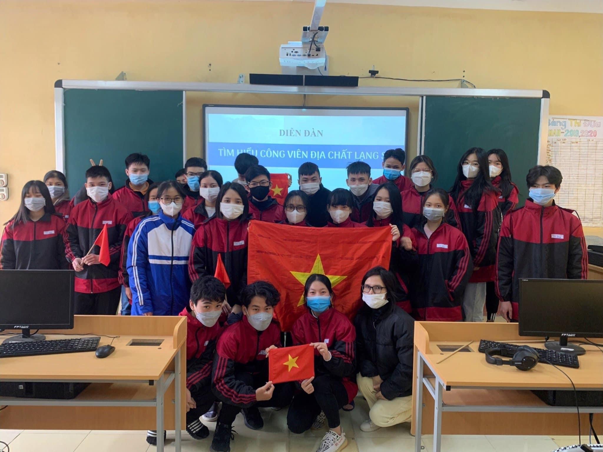Học sinh huyện Chi Lăng tham dự Hội thảo tuyên truyền về Công viên địa chất Lạng Sơn
