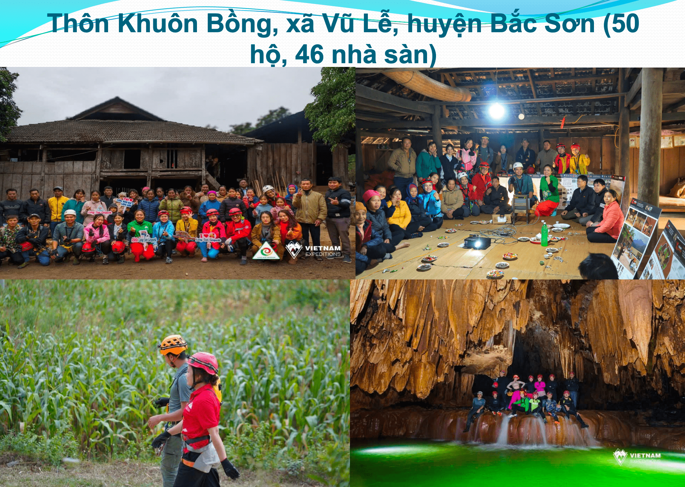 Khảo sát không gian làng nhà sàn truyền thống thôn Khuôn Bồng